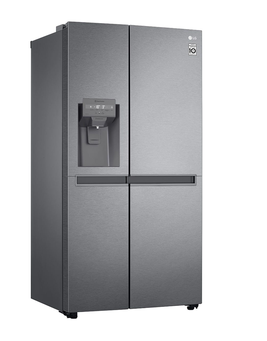 Refrigeradora SidebySide 23.8pᶟ(G) / 21.6pᶟ(N) LG GS65WPPK