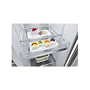 LG Refrigeradora Side by Side 22.4pᶟ (NET) / 23.8pᶟ (Gross) Door-in-Door™ LINEARCooling™ Craft Ice™ Instaview® ThinQ™ Metal, LS66SXNC, LS66SXNC, thumbnail 15