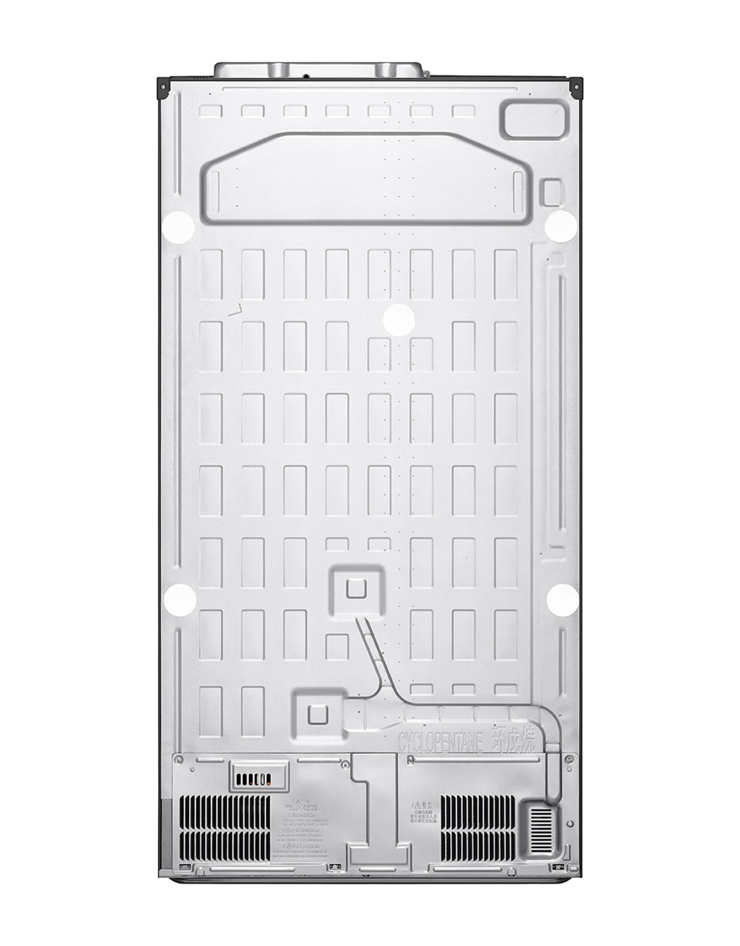 LG Refrigeradora Side by Side 22.4pᶟ (NET) / 23.8pᶟ (Gross) Door-in-Door™ LINEARCooling™ Craft Ice™ Instaview® ThinQ™ Metal, LS66SXNC, LS66SXNC