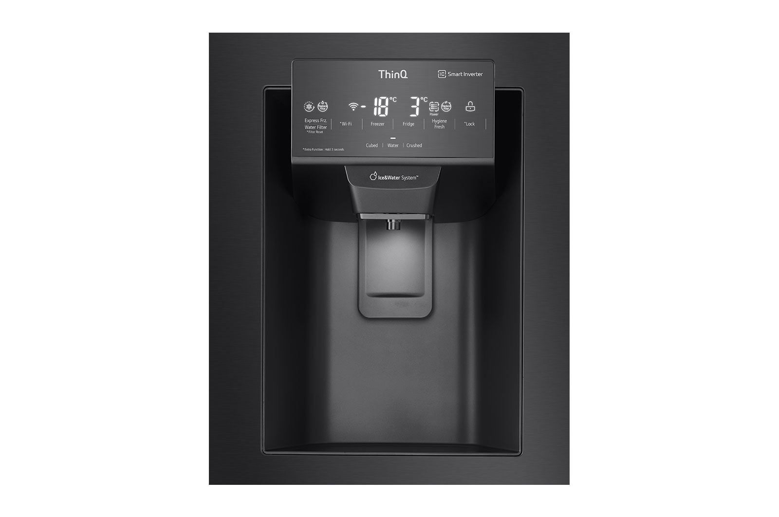 LG Refrigeradora French Door 28p³ (NET)/ 28p³ (Gross) Smart Inverter Multi Air Flow™ ThinQ™, Refrigerador French Door Gran Capacidad 28 pies cúbicos con Dispensador de Agua y Hielos | Smart Inverter, GM78SGT