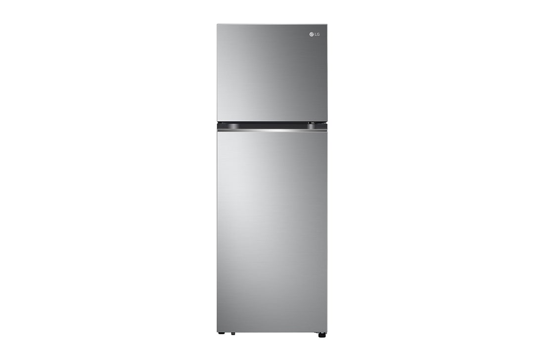 LG Refrigeradora Top Freezer 11.8pᶟ (Net) / 12.7pᶟ (Gross) Smart Inverter Compressor Door Cooling⁺, Font view , VT34BPP