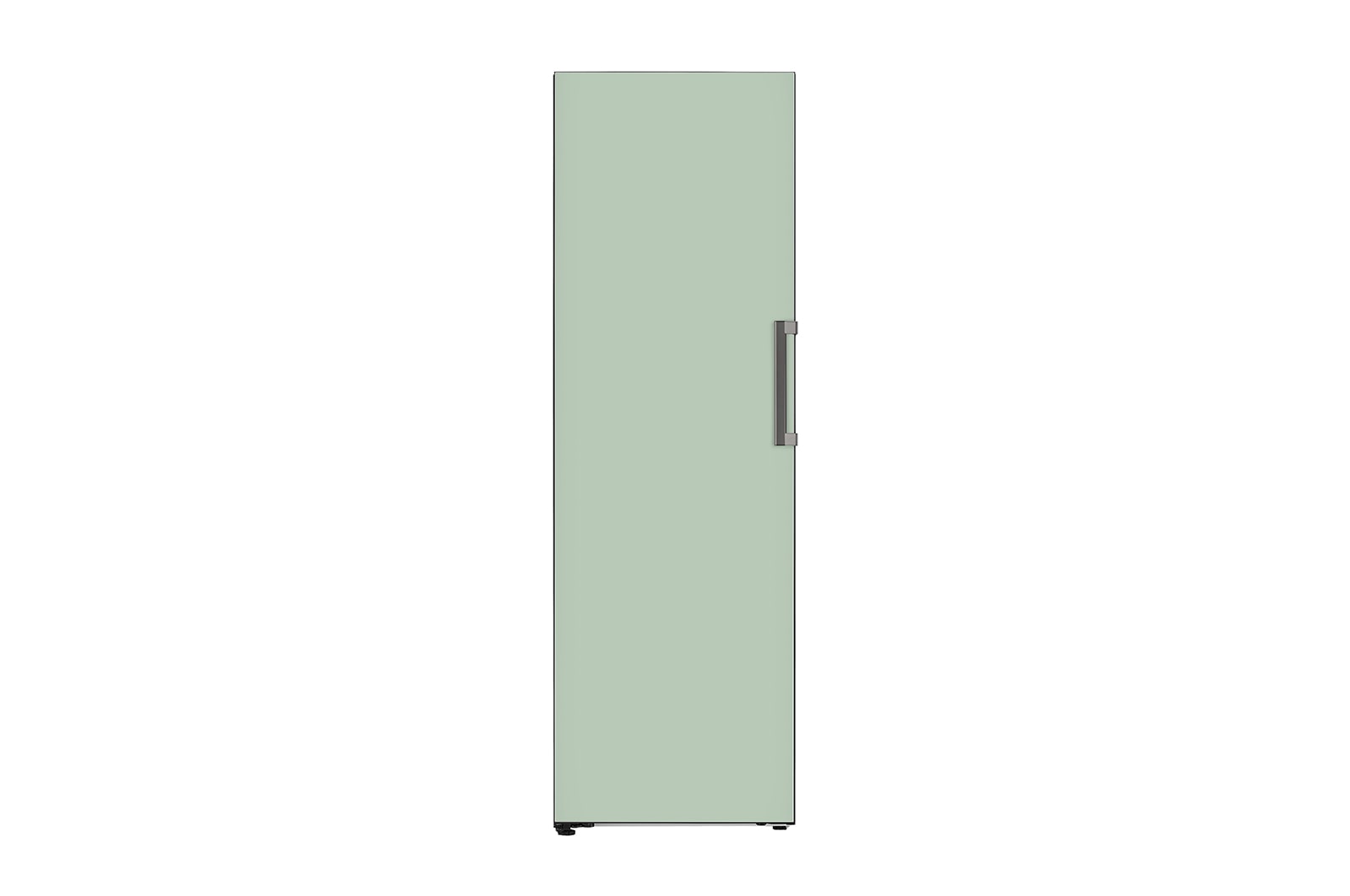 LG Congelador OBJET One Door 11.3pᶟ (Net) / 11.3pᶟ (Gross) Flat Door Smart Diagnosis™ ThinQ™ color Menta, Frontal VC34BQM, VC34BQM