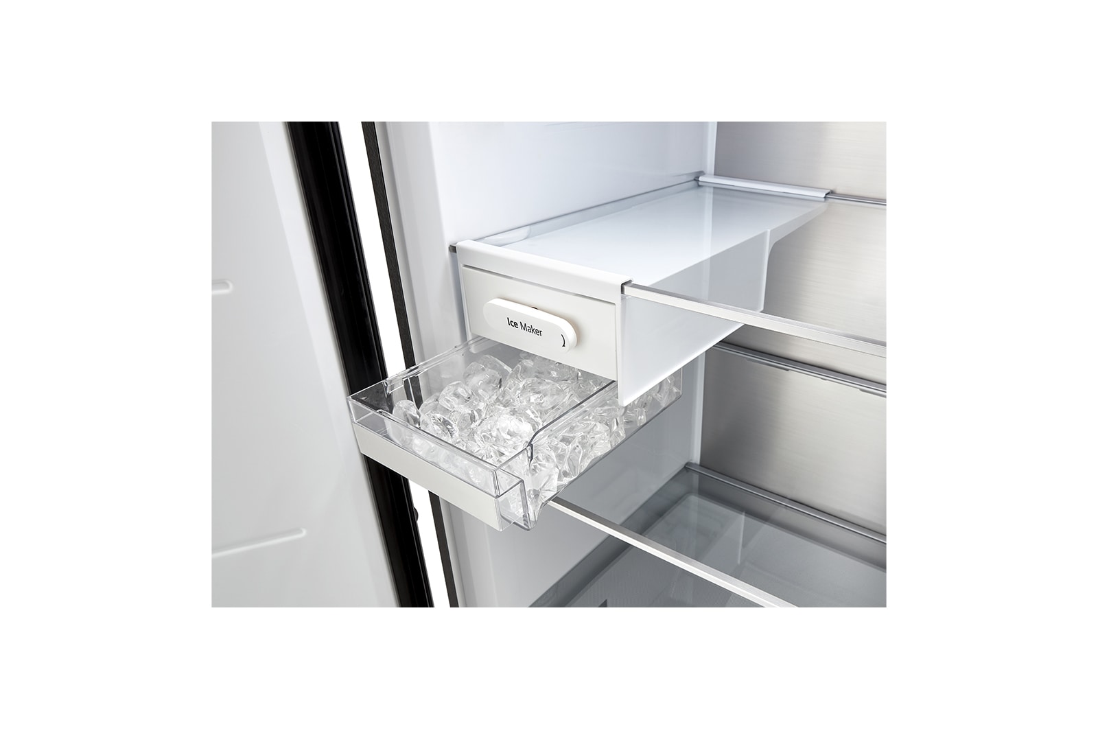 LG Congelador OBJET One Door 11.3pᶟ (Net) / 11.3pᶟ (Gross) Flat Door Smart Diagnosis™ ThinQ™ color Menta, Manija, VC34BQM