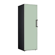 LG Congelador OBJET One Door 11.3pᶟ (Net) / 11.3pᶟ (Gross) Flat Door Smart Diagnosis™ ThinQ™ color Menta, Parte frontal con comida, VC34BQM, thumbnail 7