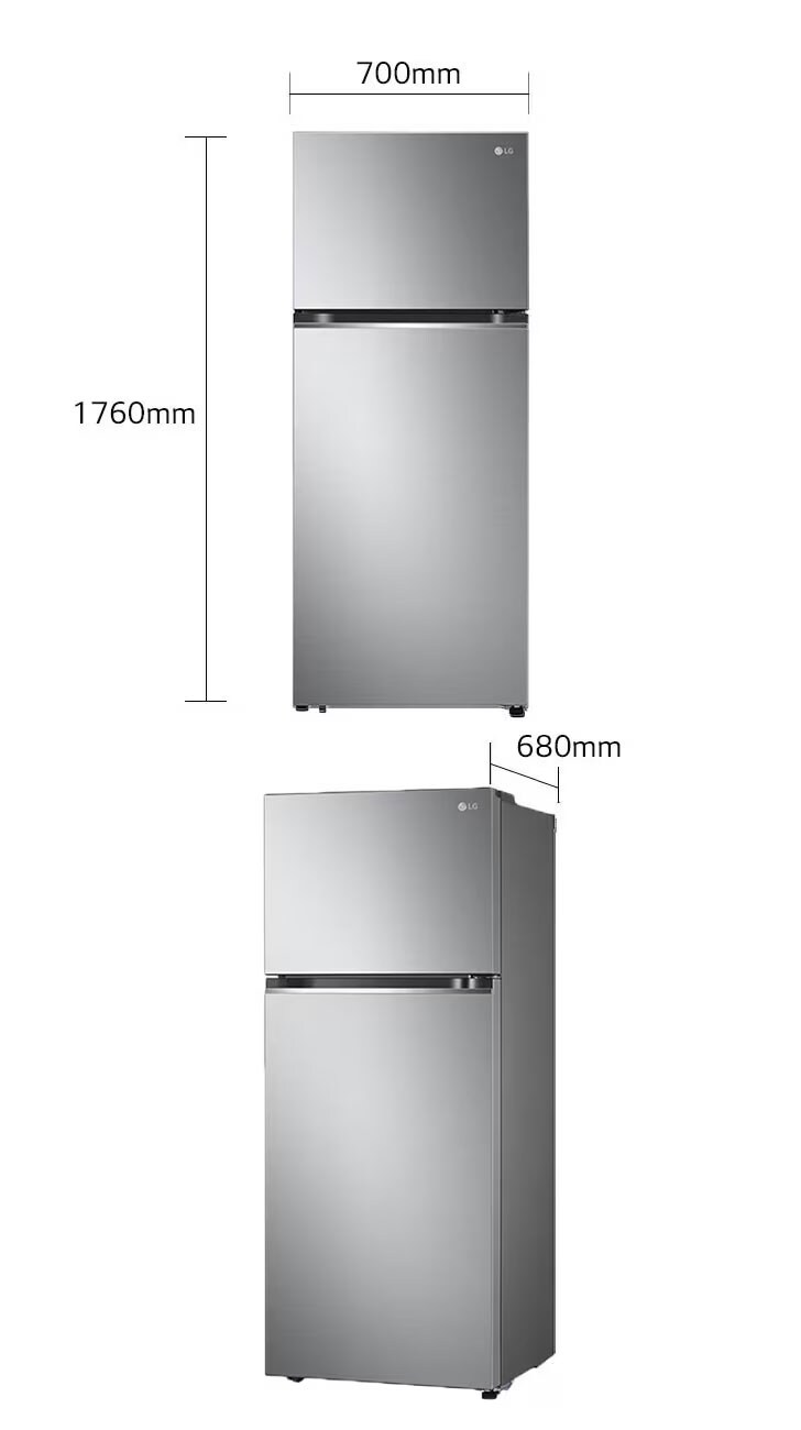 Refrigeradora Automática LG 10CP VT29BPP