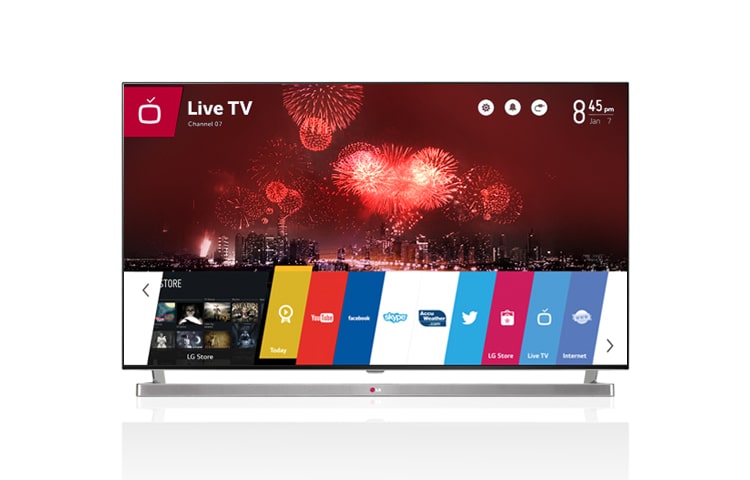 LG CINEMA 3D Smart TV con webOS, 55LB8700