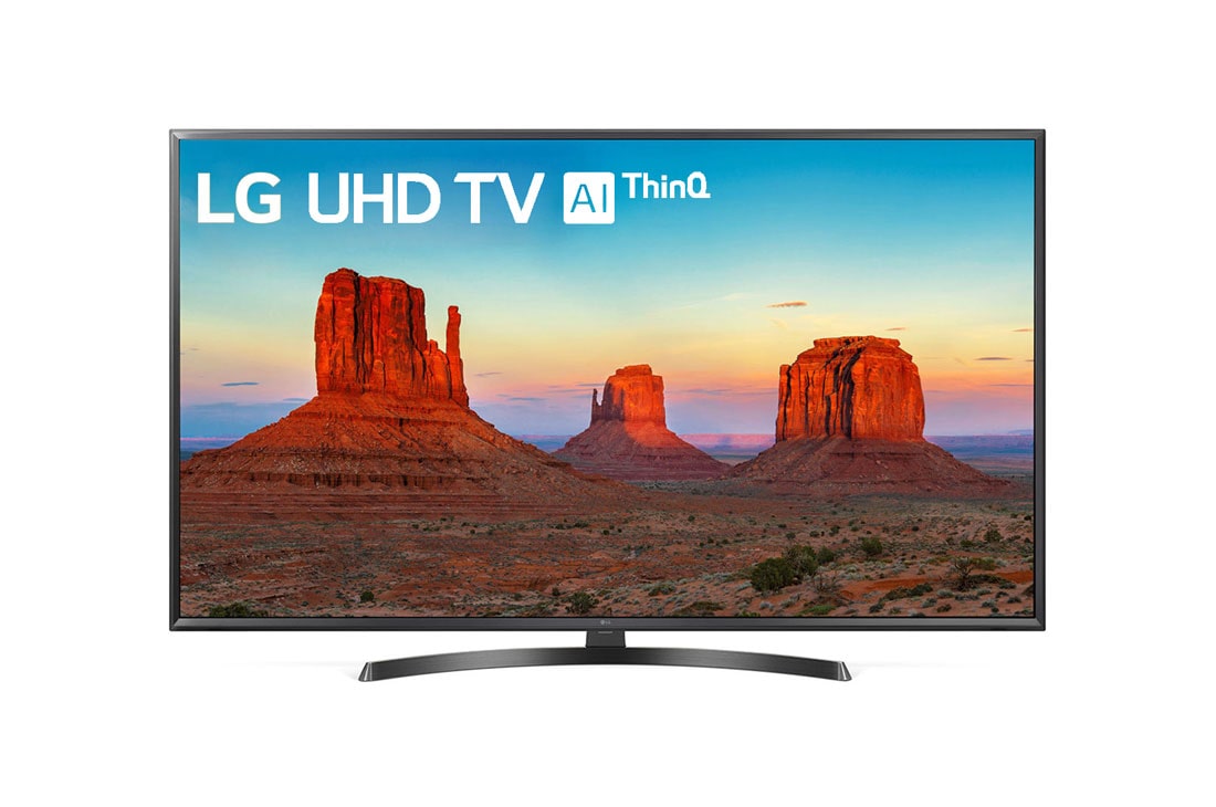 LG TV 55'' | UHD 4K SMART TV | Ultra HD LED | Procesador α5 | ThinQ™ AI | 4K HDR Activo | Verdadera Precisión del Color | Sonido Ultra Envolvente, 55UK6350PSC
