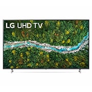 LG UHD AI ThinQ 75'' UP77 4K Smart TV, Procesador α5 AI, Magic Remote, Vista frontal del televisor LG UHD, 75UP7760PSB, thumbnail 8