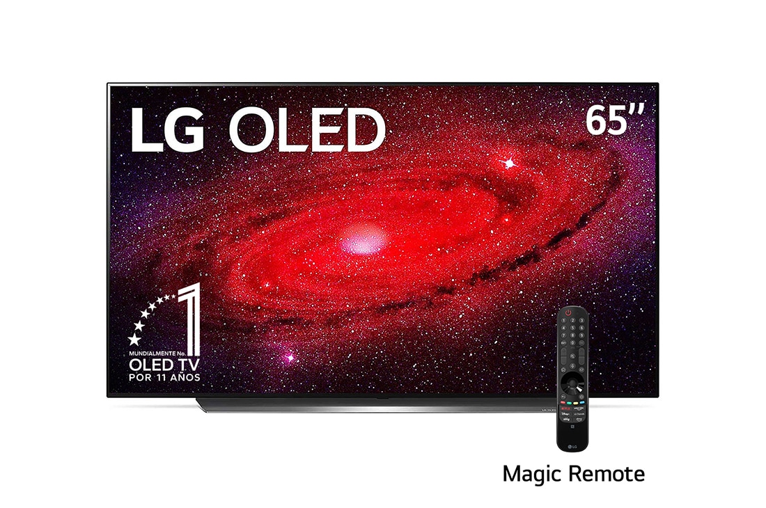 LG  OLED TV 65'' 4K | Pixeles con Auto- Iluminación | UHD 4K SMART TV | Ultra HD LED | Procesador α9 Gen 3 | ThinQ™ AI | Dolby Vision- Atmos, OLED65CXPSA