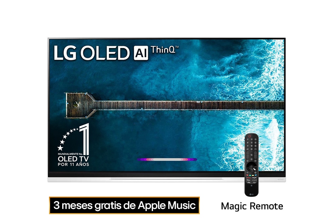 LG Pantalla LG OLED TV AI ThinQ 4K 65'', OLED65E9PUA, OLED65E9PUA