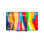 LG OLED 65'' C2 evo Smart TV con ThinQ™ (Inteligencia Artificial), Vista frontal , OLED65C2PSA, thumbnail 13