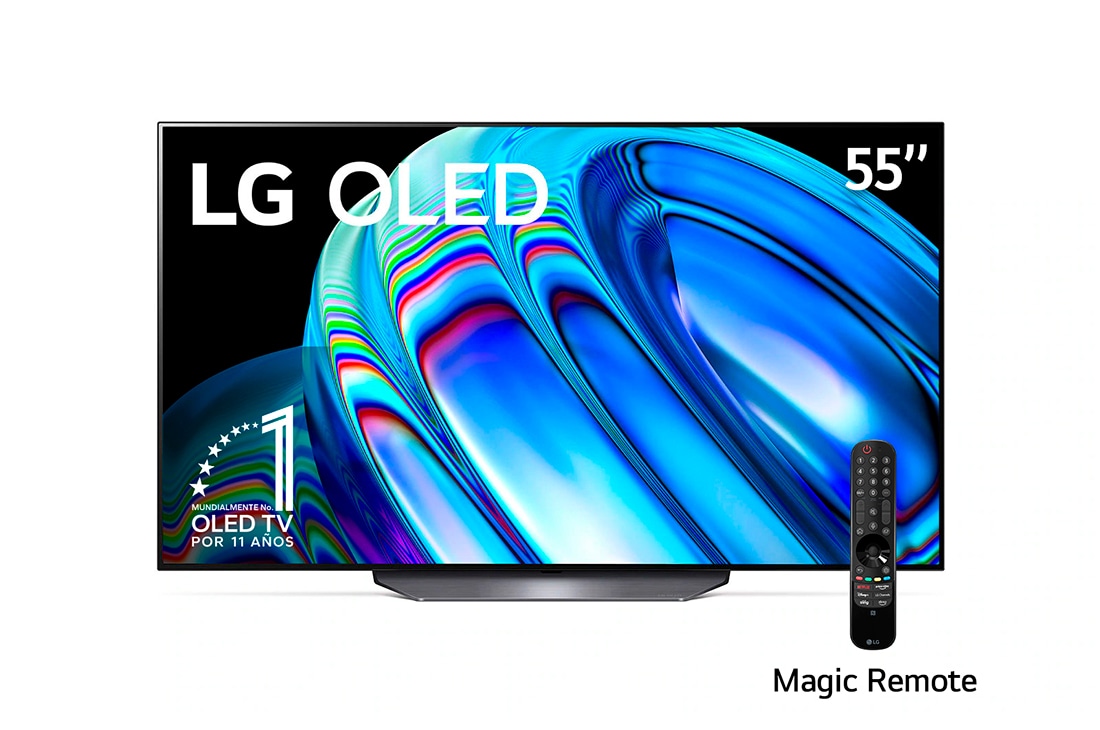 LG  LG OLED 55'' B2 Smart TV con ThinQ AI (Inteligencia Artificial), Vista frontal , OLED55B2PSA