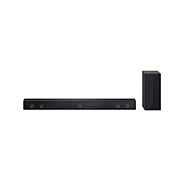 LG Barra de sonido máxima potencia 800 watts,  5.1 canales, DTS Virtual:X, Control por App, Subwoofer inalámbrico, HDMI Arc., vista frontal con altavoz de subgraves, SH7Q, thumbnail 10