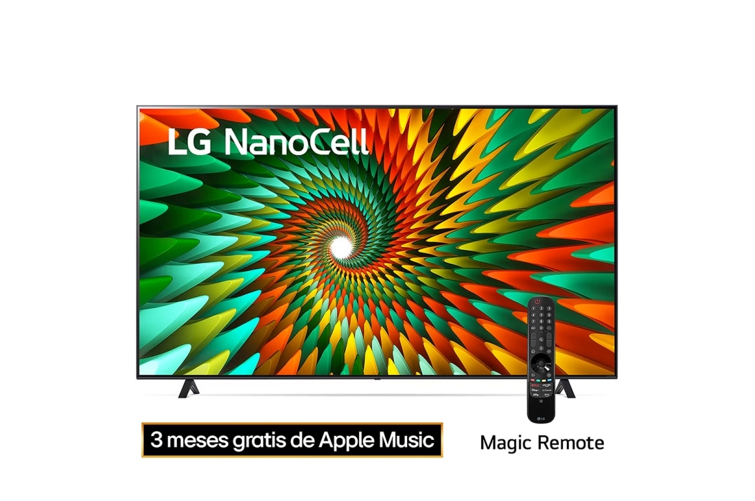 LG Televisor LG NanoCell 70'' NANO77 4K SMART TV con ThinQ AI, 70NANO77SRA