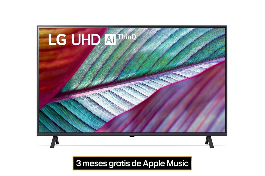 LG Pantalla LG UHD 43'' UR78 4K SMART TV con ThinQ AI, 43UR7800PSB