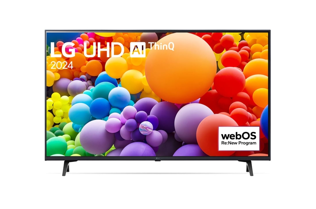 LG 43 Pulgadas LG UHD|4K Smart TV| 43UT7300 |Como NUEVO hasta por 5 años, front view with inscreen , 43UT7300PSA