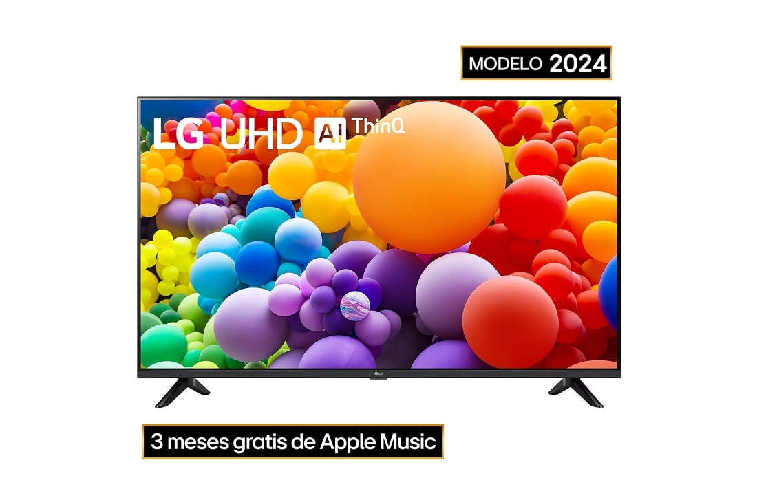 LG 65 Pulgadas LG UHD|4K Smart TV| 65UT7300 |Como NUEVO hasta por 5 años, front view with logo, 65UT7300PSA