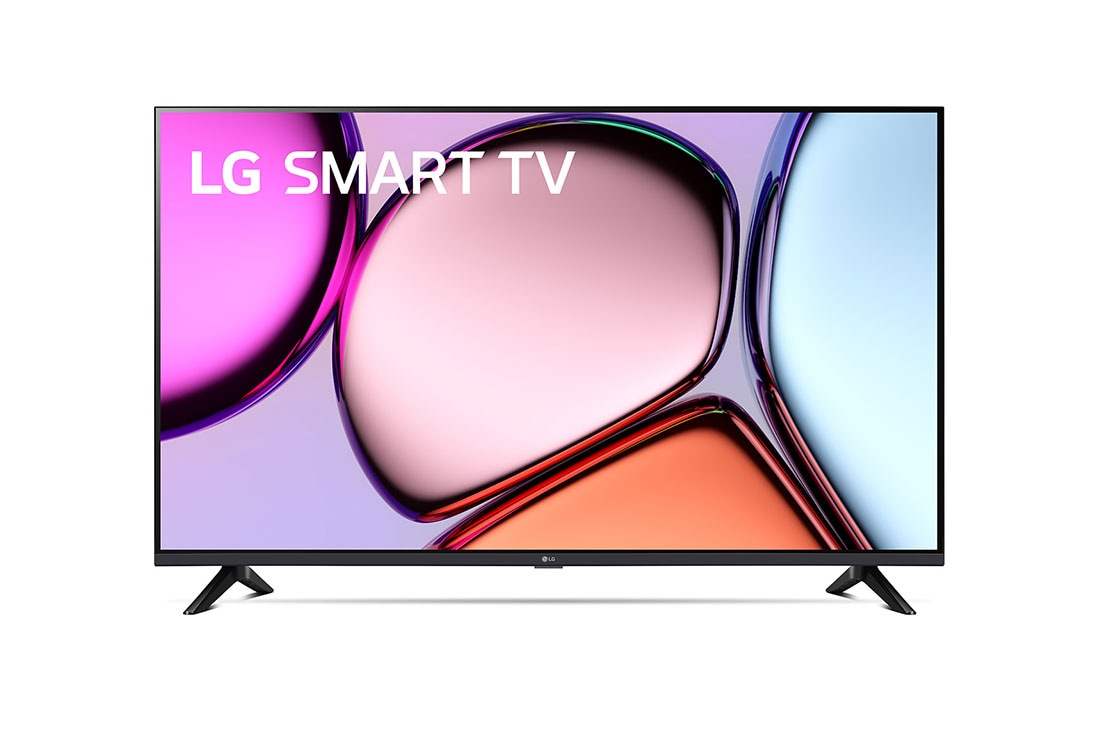 LG  32 Pulgadas LQ600B AI HD Smart TV, A front view of the LG Full HD TV with infill image, 32LQ600BPSA