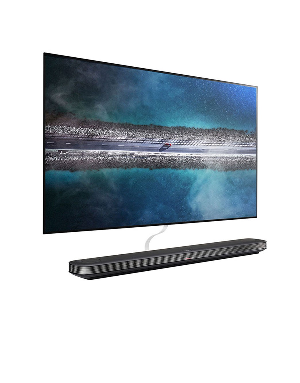 LG OLED TV 77'' | UHD 4K SMART TV | Ultra HD | Procesador α9 Gen 2  | ThinQ™ AI | Diseño  Super Delgado | Resolución tipo Cine 4K HDR / HFR | Sonido Frontal, LG SIGNATURE OLED TV W9 - 4K HDR Smart TV w/ AI ThinQ® - 65'' Class (64.5'' Diag), 30 degree side view, OLED65W9PUA, thumbnail 7, OLED77W9PUA