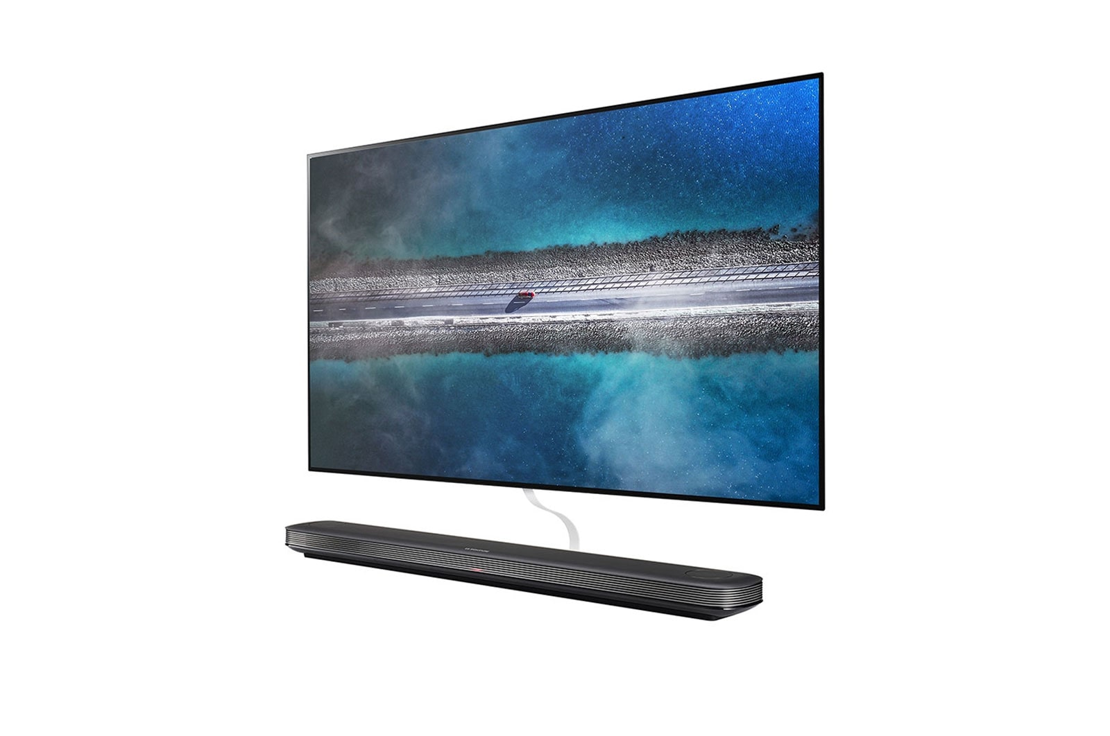 LG OLED TV 77'' | UHD 4K SMART TV | Ultra HD | Procesador α9 Gen 2  | ThinQ™ AI | Diseño  Super Delgado | Resolución tipo Cine 4K HDR / HFR | Sonido Frontal, LG SIGNATURE OLED TV W9 - 4K HDR Smart TV w/ AI ThinQ® - 65'' Class (64.5'' Diag), -30 degree side view, OLED65W9PUA, thumbnail 4, OLED77W9PUA