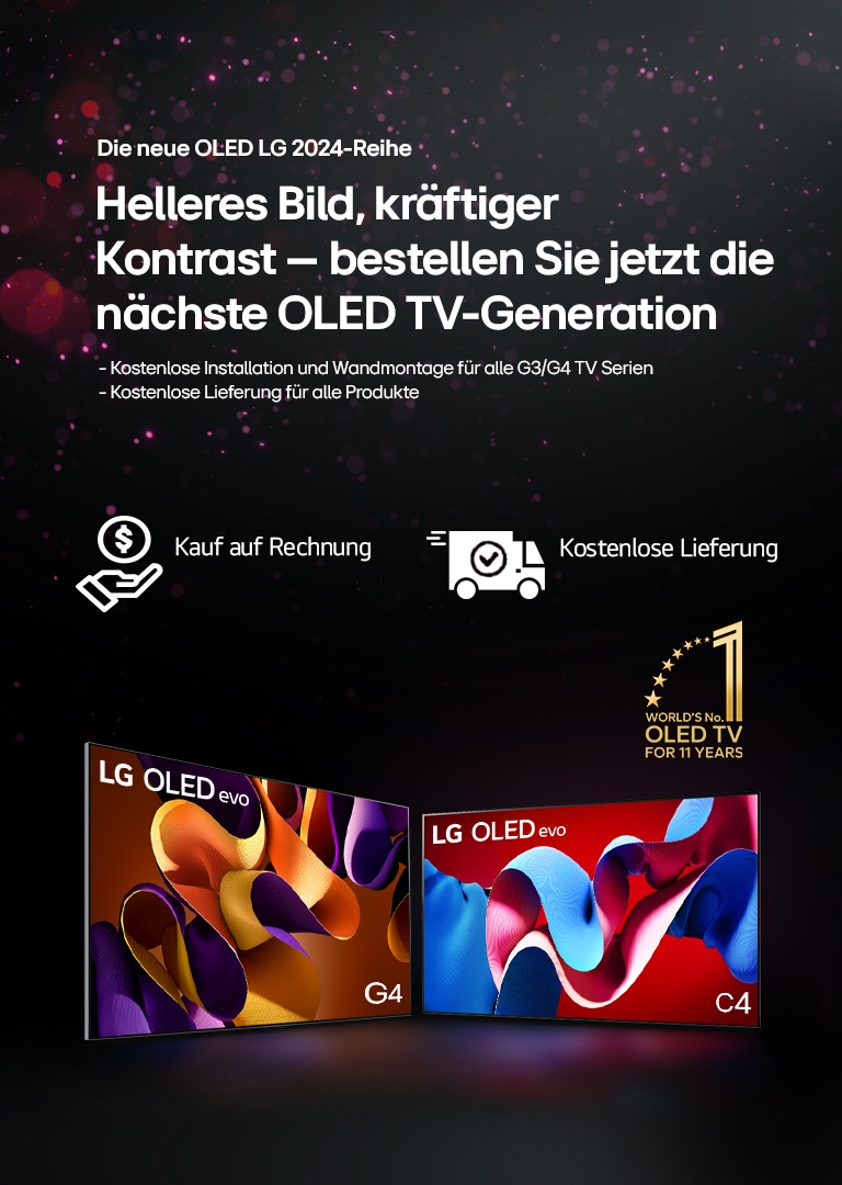 Helleres Bild, kräftiger Kontrast – bestellen Sie die nächste OLED-Evolution vor