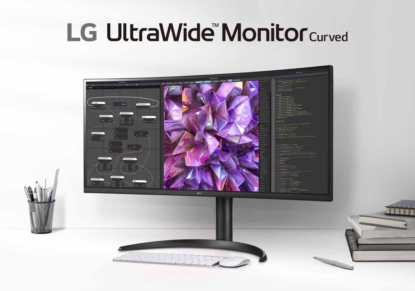 Gebogener UltraWide™-Monitor von LG