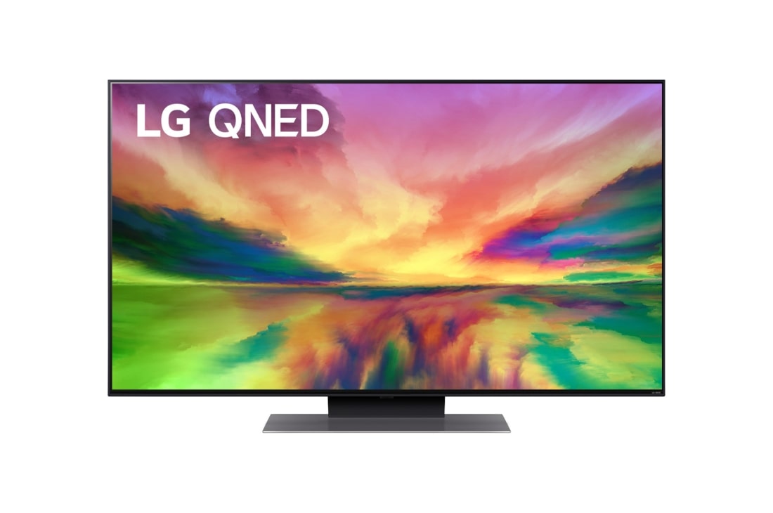 LG 50“ LG QNED TV, Front view, 50QNED816RE