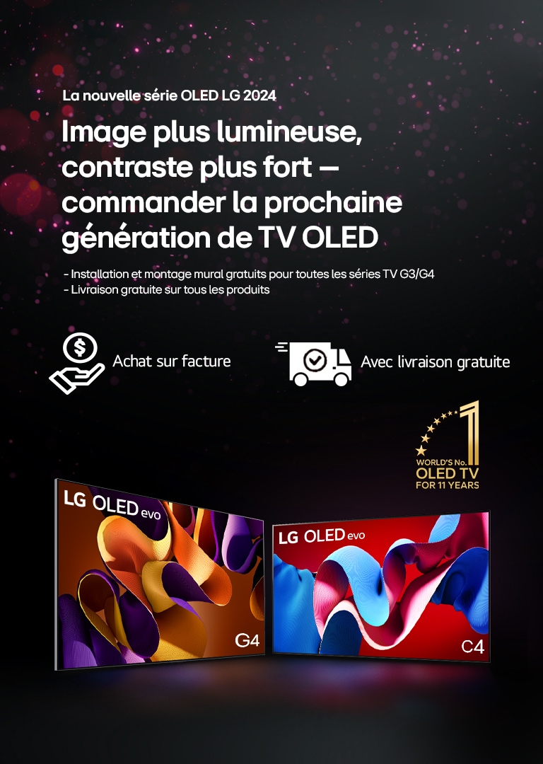 La nouvelle série OLED LG 2024