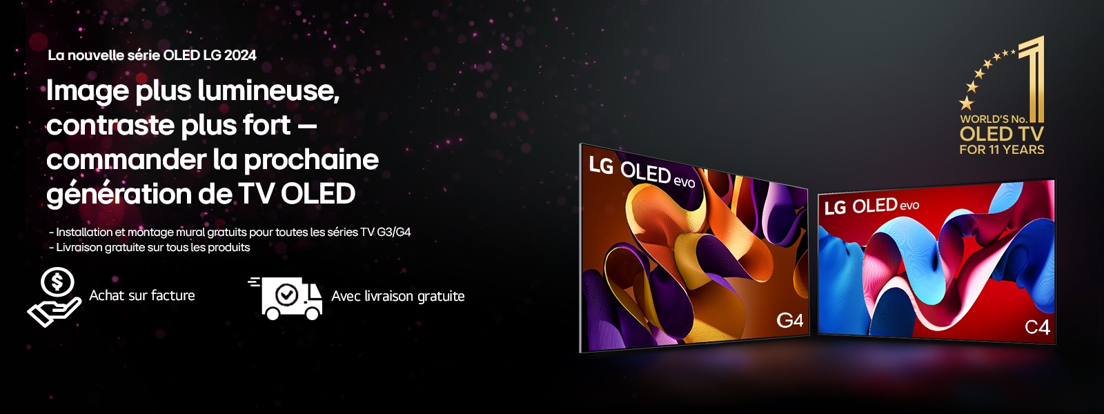 La nouvelle série OLED LG 2024