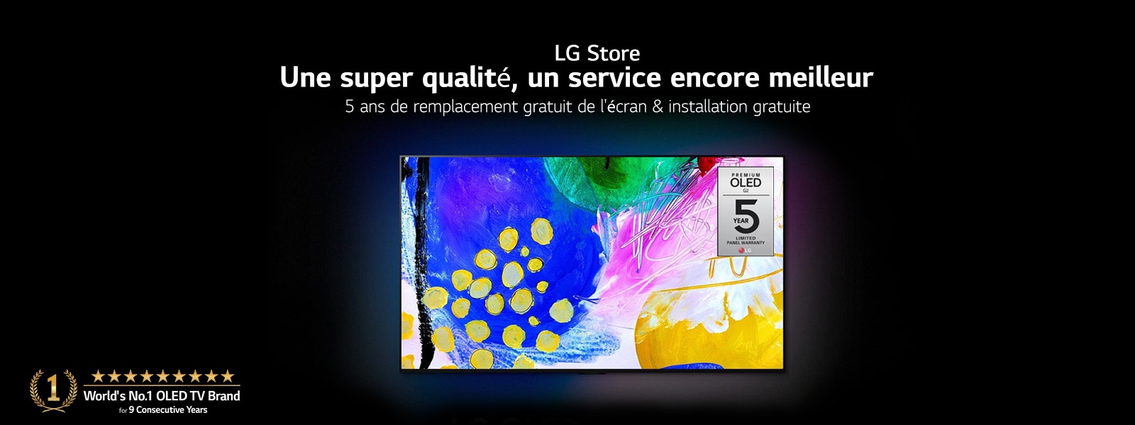 OLED_G promotion banner 