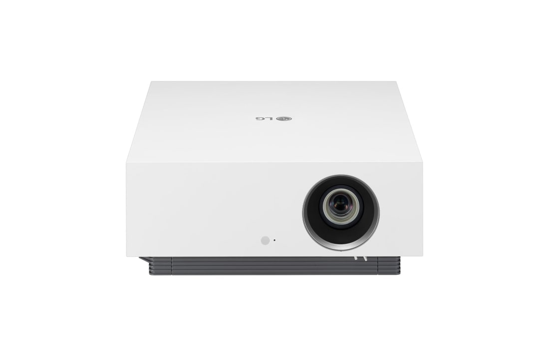 LG CineBeam HU810PW Projecteur laser 4K pour un home cinéma intelligent, Front view, HU810PW