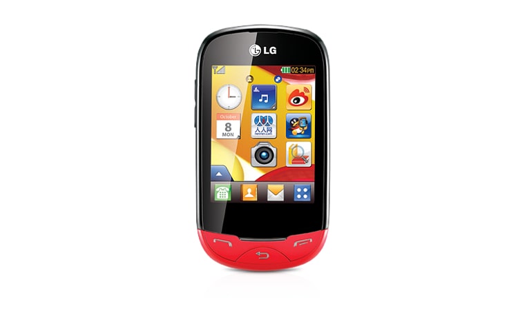 LG 用色彩渲染心情，让生活更多精彩, T500-Red