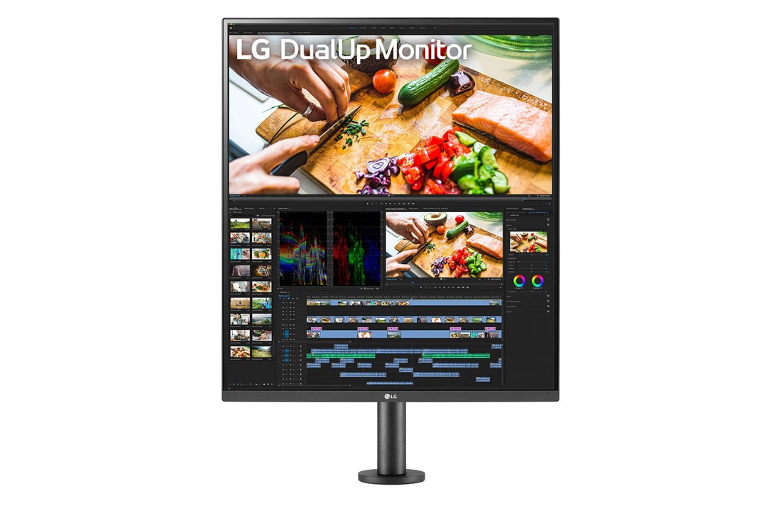 LG 27.6英寸16:18 DualUp显示器，配备Ergo支架及Type-C™接口| LG中国官网