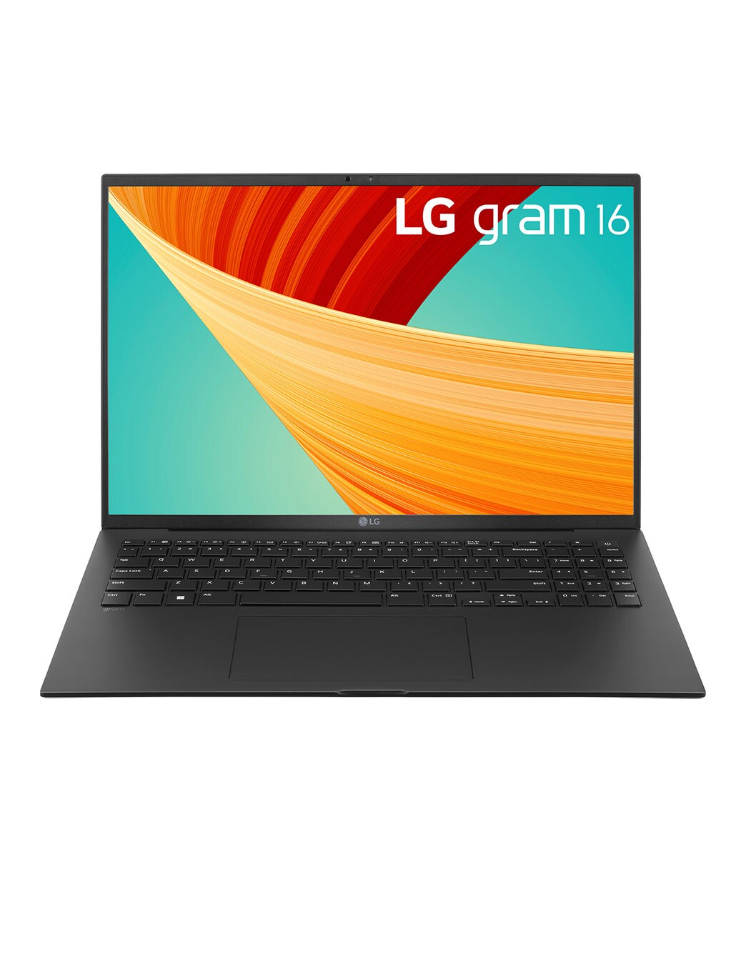 LG gram 16“ 超轻量级，配备16：10 防眩光IPS 触摸屏和英特尔® evo 第 