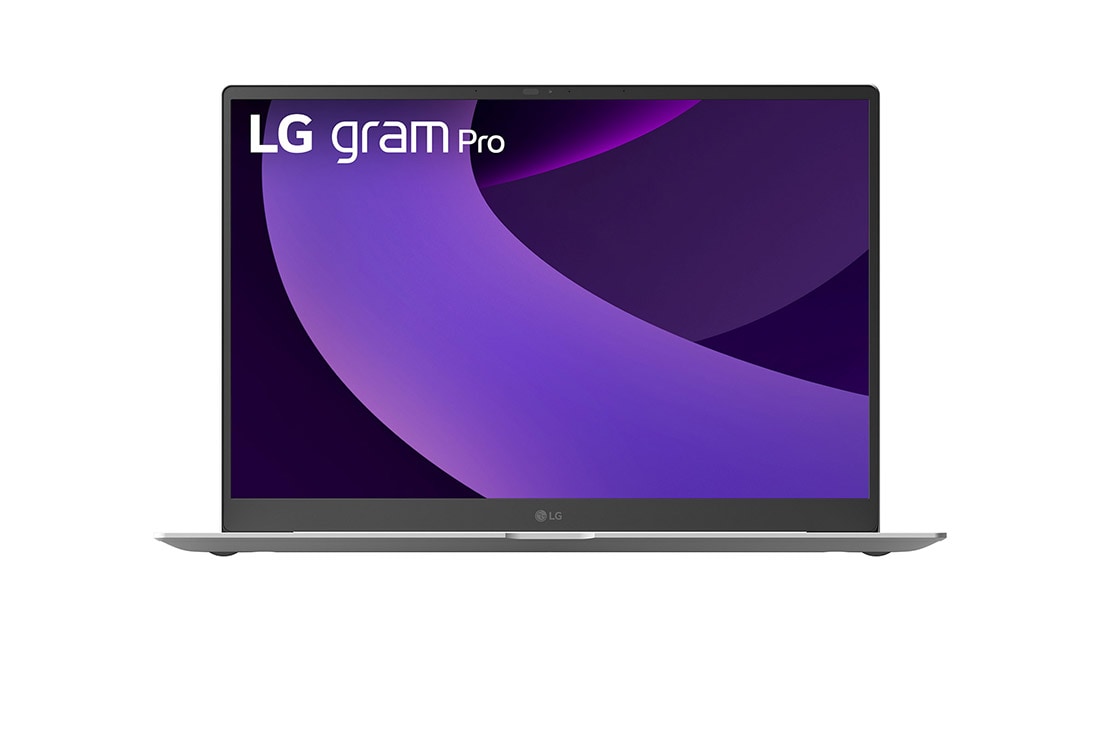 LG gram Pro 16'' | 32GB RAM Intel® Lunar Lake 轻薄本 | Windows 11, 16:10 IPS 显示屏, 前视图, 16Z90TP-G.AL87C