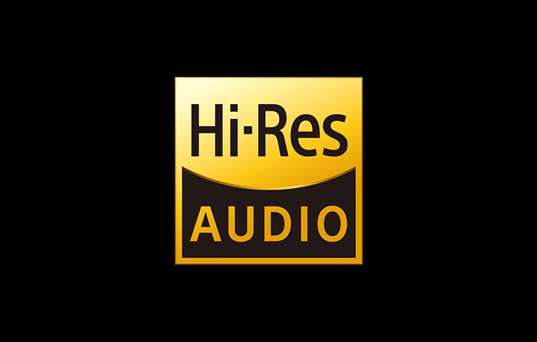 Hi-Res AUDIO 的 LOGO 图片