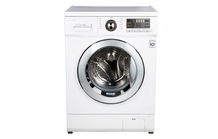 LG WD-N12410D滚筒洗衣机, 6.0KG洗涤容量–LG洗衣机官网