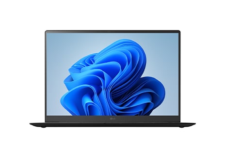 Vorderansicht des Laptops „LG gram Pro“ 17 Zoll