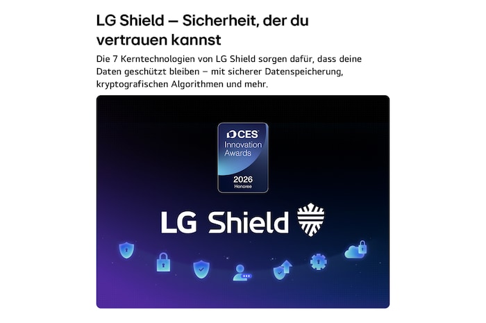 Der LG OLED evo AI G6, hier von der Seite abgebildet, besticht durch sein Gallery Design mit einer lückenlosen Wandmontage. Er zeigt eine Nachtszene mit einer beleuchteten Brücke und Spiegelungen im Wasser.