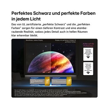 Der alpha 11 Gen3 4K AI-Prozessor des LG OLED evo G6 AI TV erstrahlt in violettem und blauem Licht auf einer dunklen Leiterplatte. Hervorgehoben ist die Dual AI Engine. Sie bietet eine bis zu 5,6-mal schnellere NPU, eine um 50 % schnellere CPU und eine um 70 % stärkere GPU-Leistung.