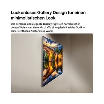Der LG OLED evo AI G6 zeigt eine lebendige Sonnenuntergangsszene über dem Ozean, mit einer Soundbar und einem Lautsprecher unter dem Bildschirm, die einen ruhigen und stimmungsvollen Wohnbereich aufwerten.