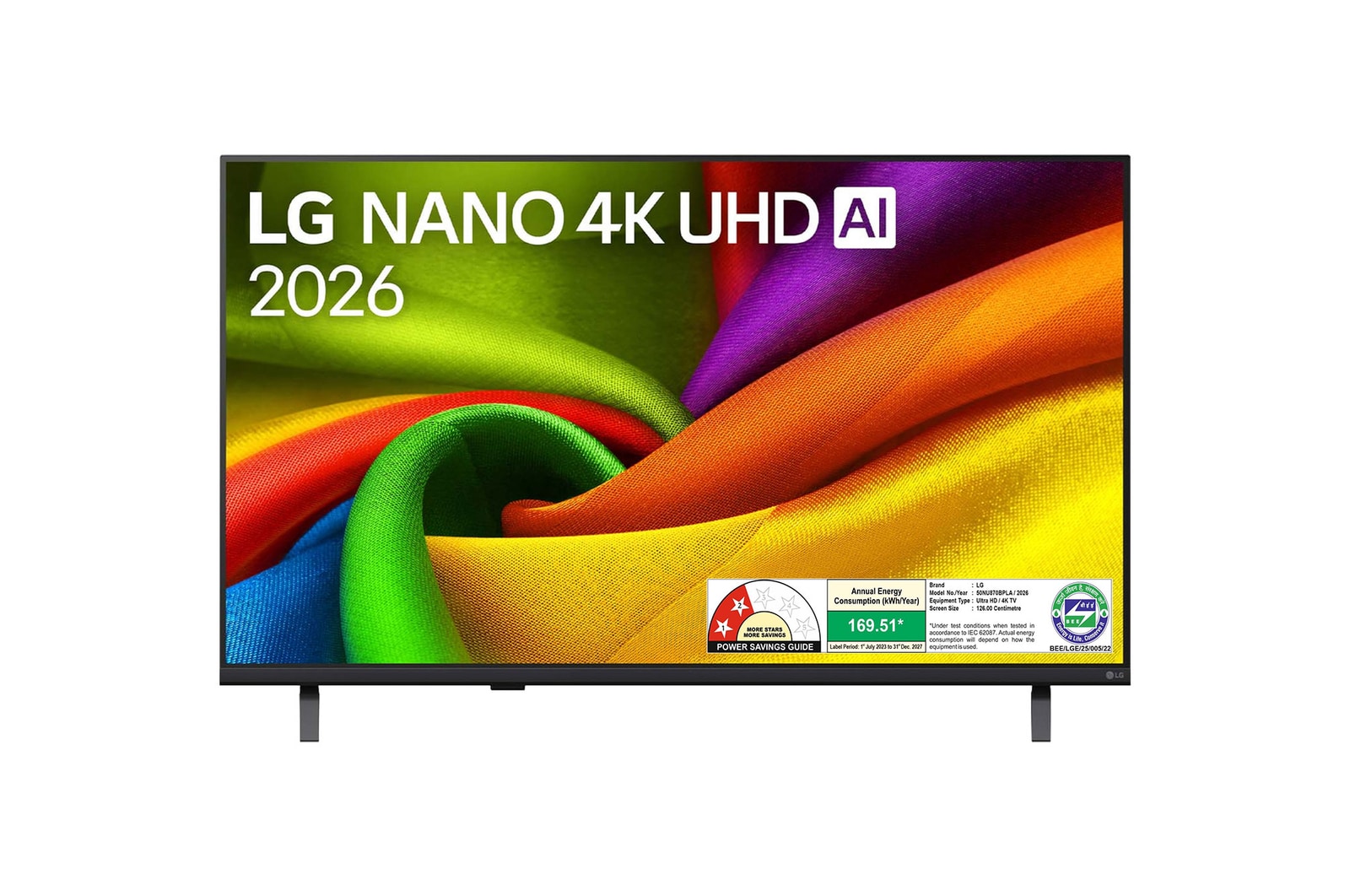LG NANO TV NU87 front