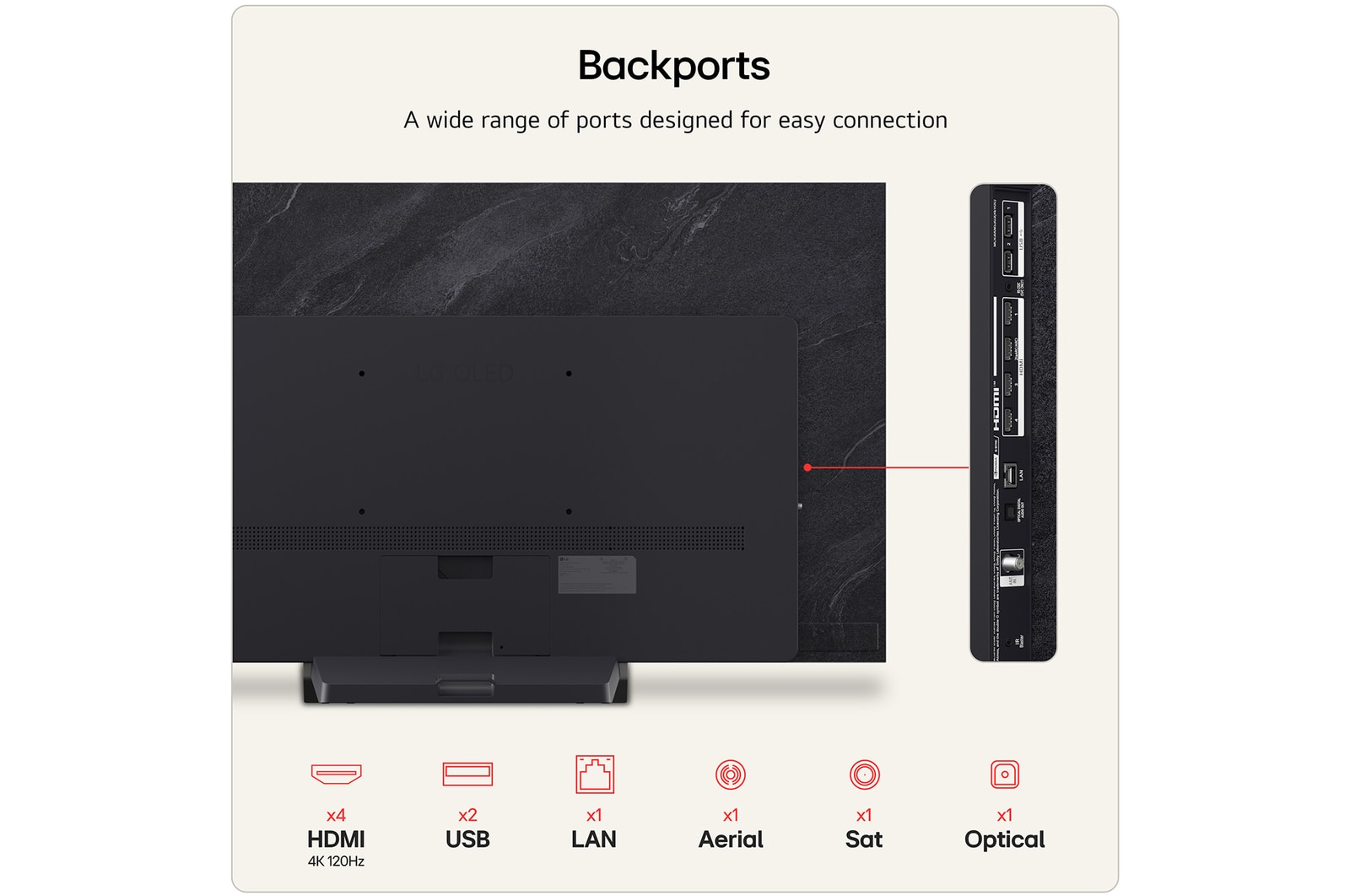 55 Inch LG OLED evo AI C6 4K Smart TV 2026