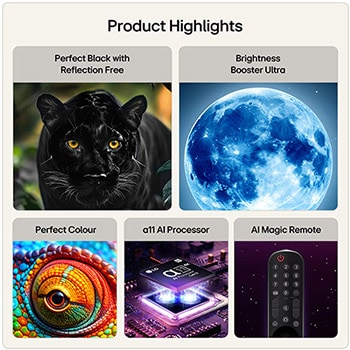 65 Inch LG OLED evo AI G6 4K Smart TV 2026