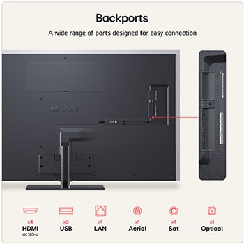 65 Inch LG OLED evo AI G6 4K Smart TV 2026