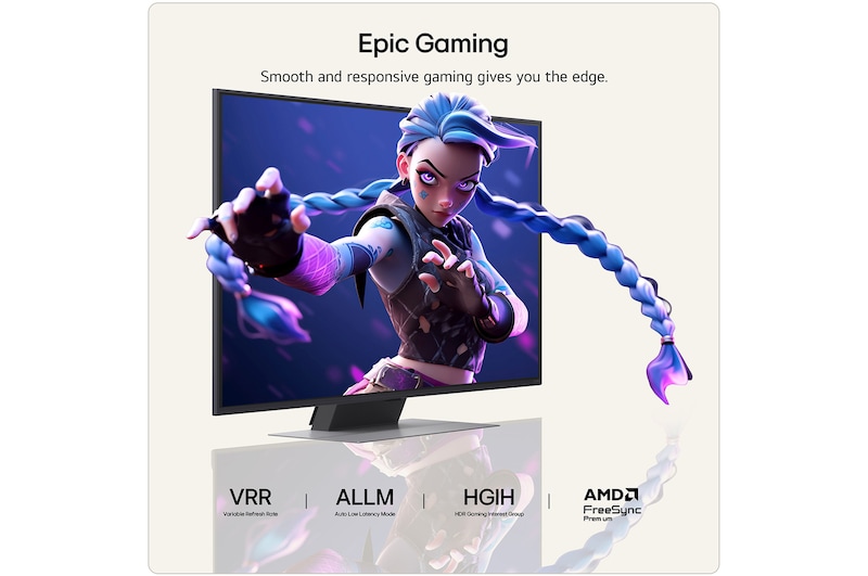 LG 50 inch LG QNED evo AI QNED87 Mini LED 4K Smart TV 2026, 50QNED87B6A