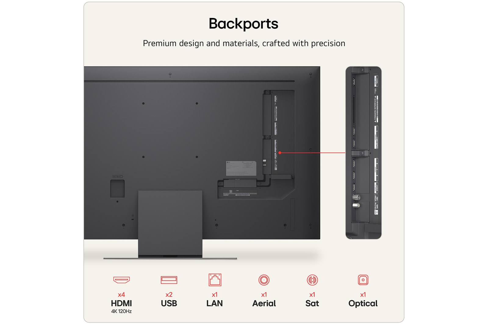 LG 50 inch LG QNED evo AI QNED87 Mini LED 4K Smart TV 2026, 50QNED87B6A