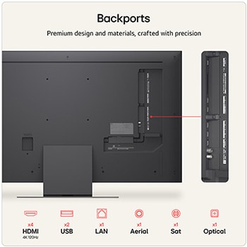 LG 50 inch LG QNED evo AI QNED87 Mini LED 4K Smart TV 2026, 50QNED87B6A