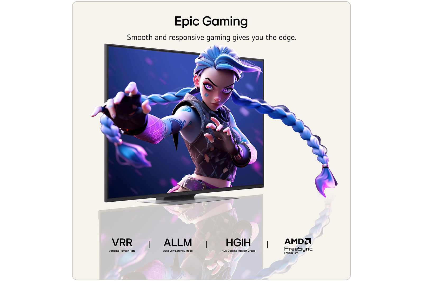 LG 55 inch LG QNED evo AI QNED87 Mini LED 4K Smart TV 2026, 55QNED87B6A