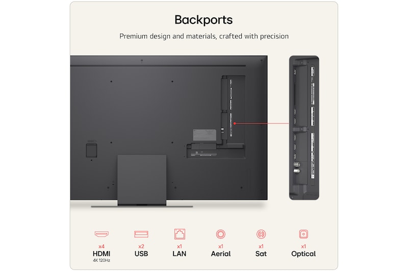 LG 55 inch LG QNED evo AI QNED87 Mini LED 4K Smart TV 2026, 55QNED87B6A